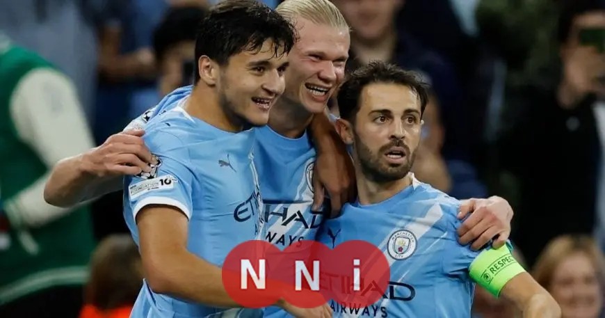 مانشستر سيتي يتفوق على نابولي بـ10 لاعبين ويسجل هالاند أرقاماً قياسية