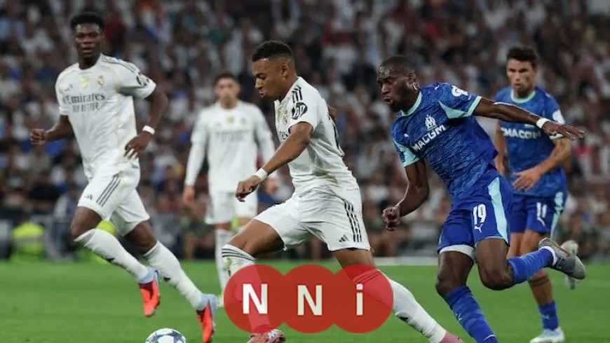 ريال مدريد ضد مارسيليا: التعادل الإيجابي يسيطر على الشوط الأول في دوري أبطال أوروبا