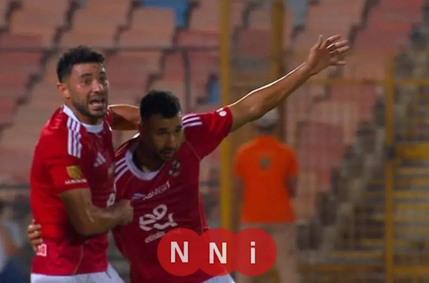 الأهلي يسيطر بتقدم تريزيجيه على سيراميكا كليوباترا في الشوط الأول