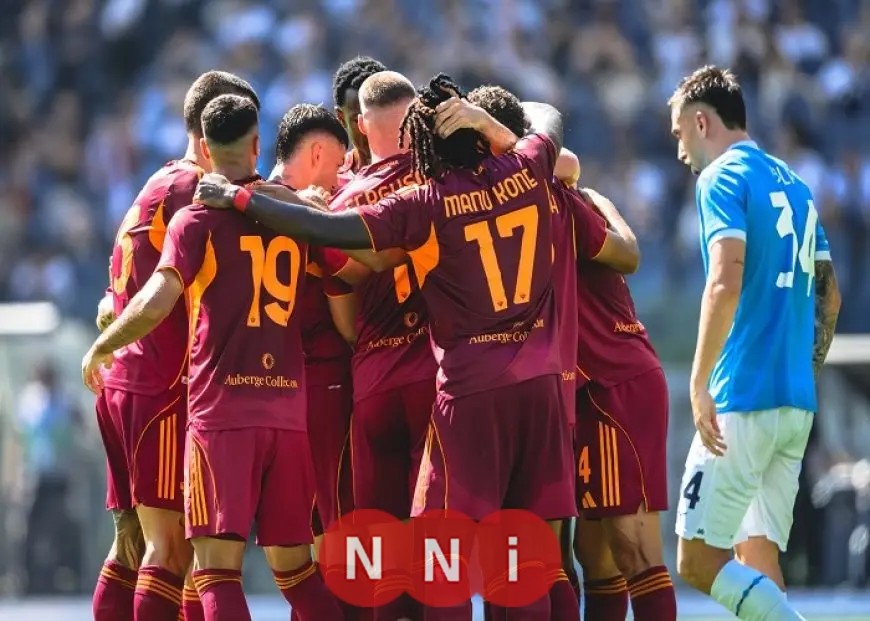 روما يتألق في ديربي العاصمة الإيطالية ويفوز بهدف رائع من بيليجريني