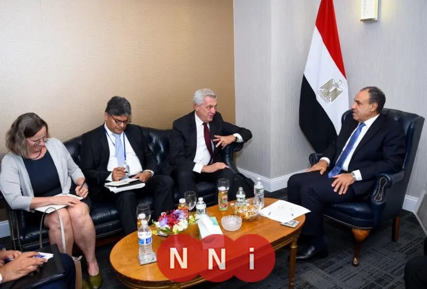 تعرف على ما دار في اجتماع وزير الخارجية والمفوض السامي للأمم المتحدة لشؤون اللاجئين