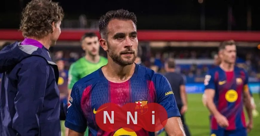 غارسيا مدافع برشلونة يبهر الجميع بتضحياته وينقصه اللعب كحارس مرمى