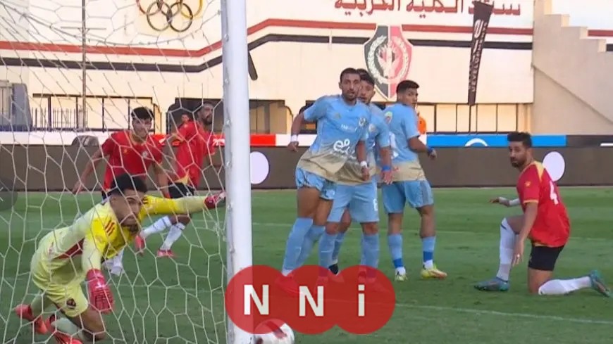 حرس الحدود يواصل التعادل أمام الأهلي في بداية الشوط الثاني
