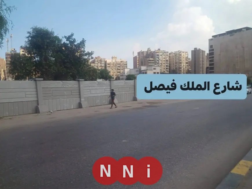 الجيزة تنفذ تركيب أسوار لحماية أرض المطاحن في فيصل من المخلفات والرتش