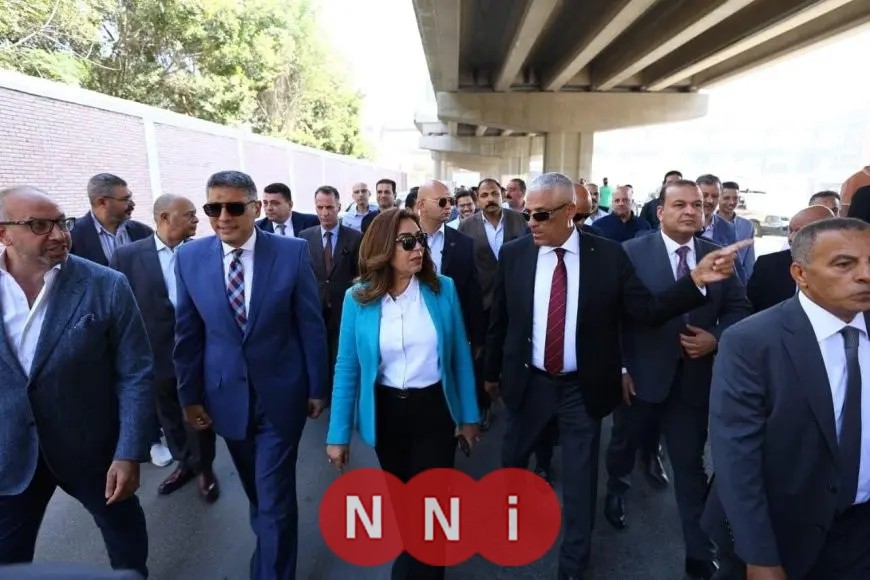 وزيرة التنمية المحلية ومحافظ الجيزة يستعرضان تقدم تطوير منطقة مستشفى بولاق الدكرور