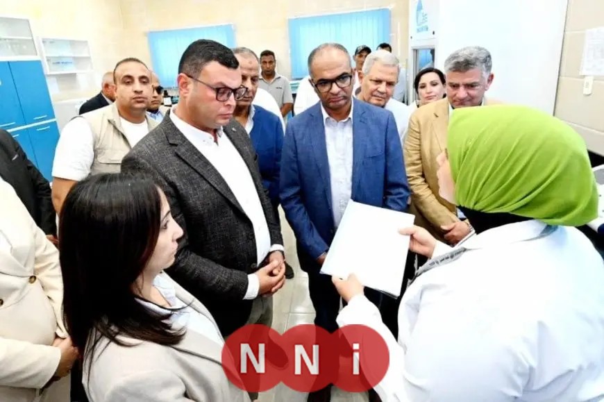 افتتاح محطة معالجة الصرف الصحي بمركز بدر بحضور وزير الإسكان ومحافظ البحيرة