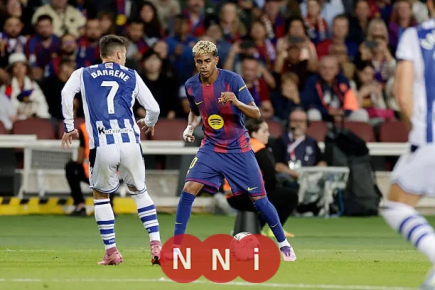 برشلونة ينتصر على سوسييداد ويتصدر الليجا بفارق كبير