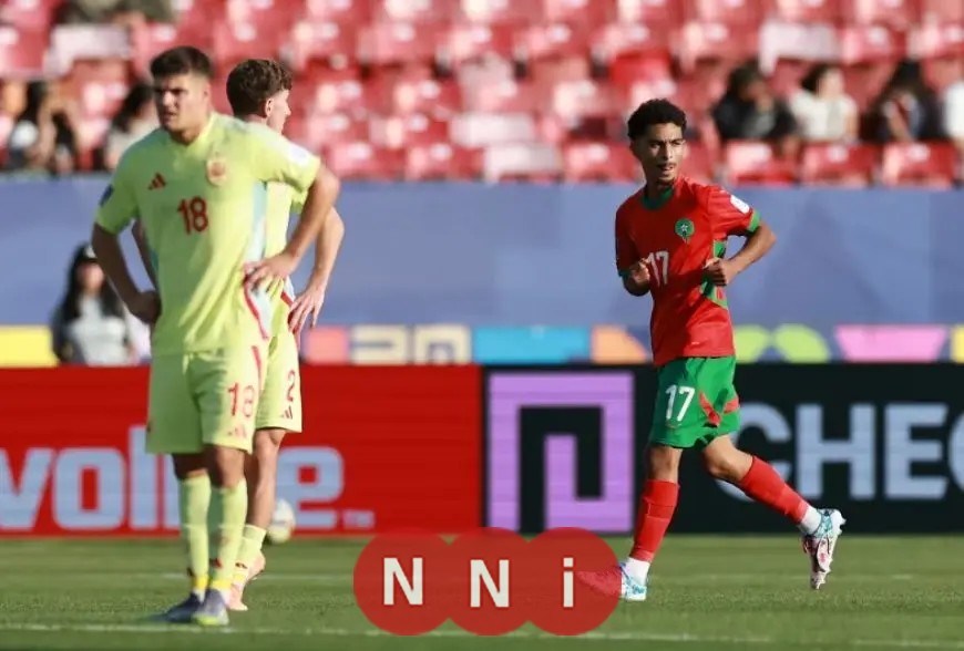 المغرب يتفوق على إسبانيا بثنائية ليعتلي صدارة المجموعة النارية في كأس العالم للشباب