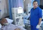 المسن المصفوع بالسويس عم غريب يستعد لغسيل الكلى قبل تقديم شهادته للنيابة