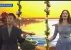 آمال ماهر وحمزة نمرة يبدعان في أداء أغنية مصر وطن السلام بحضور الرئيس السيسي