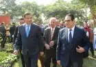 وزير الزراعة ورئيس جامعة القاهرة يفتتحان النسخة الأولى من معرض كلية الزراعة للبساتين بجامعة القاهرة 2025