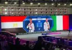 وزير الرياضة يهنئ سيف عيسى بذهبية التايكوندو في بطولة العالم