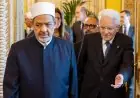 شيخ الأزهر يدعو الرئيس الإيطالي للاعتراف بدولة فلسطين