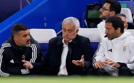 تعرف على تفسير مورينيو لهزيمة بنفيكا أمام تشيلسي