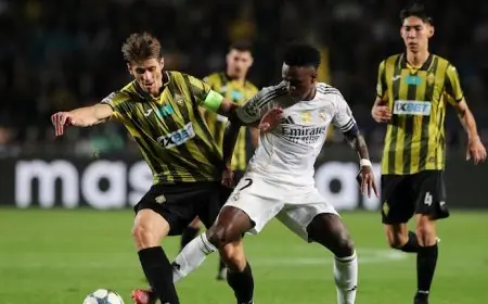 ريال مدريد يتألق ويتفوق على خيرت بهدف مذهل في الشوط الأول من دوري أبطال أوروبا