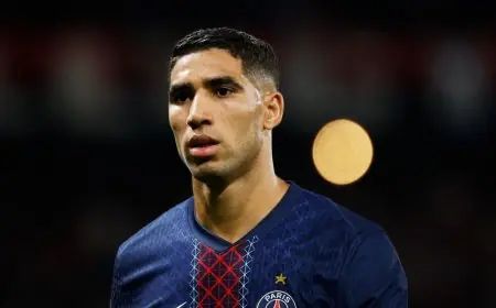 هل عبّر حكيمي عن استيائه من مركزه في ترتيب الكرة الذهبية؟