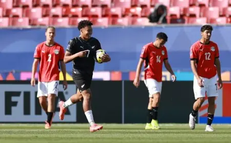 مصر تتكبد هزيمة ثانية أمام نيوزيلندا في كأس العالم للشباب