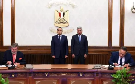 رئيس الوزراء يشارك في توقيع اتفاقية شراكة إستراتيجية بين صن رايز وماينور لتعزيز التعاون الاقتصادي