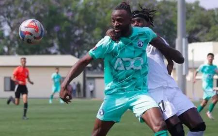 التعادل السلبي يسيطر على الشوط الأول بين بيراميدز والجيش الرواندي