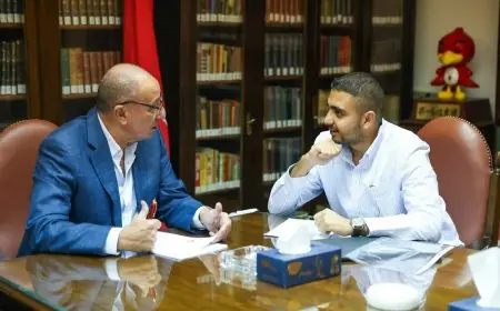 تعرف على إبراهيم العامري أصغر مرشح في قائمة الخطيب لانتخابات النادي الأهلي