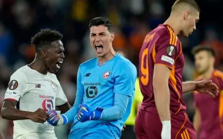 أوزير يتألق بتصدي ثلاث ركلات جزاء ويقود ليل لانتصار مثير على روما