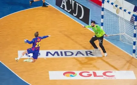 برشلونة يحصد بطولة كأس العالم للأندية في كرة اليد