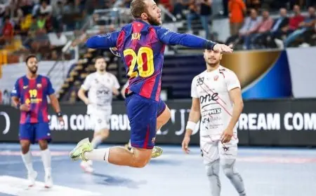 برشلونة يتربع على عرش كأس العالم للأندية لكرة اليد بعد انتصاره على فيسبريم