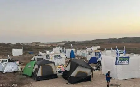 مخيم استيطاني جديد لليمين الإسرائيلي قرب حدود غزة في تصعيد جديد للأزمة
