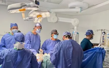 نجاح تاريخي لجراحة قلب مفتوح بالتدخل المحدود بمنظار جراحي في مستشفيات هيئة الرعاية الصحية لأول مرة
