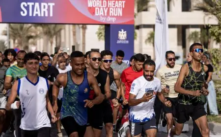 الشباب والرياضة تستضيف 1000 مشارك في فعاليات اليوم العالمي لدعم مرضى القلب