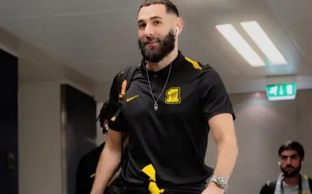 بنزيما يكشف عن رأيه بعد رفض الاتحاد السعودي للمدرب السابق لريال مدريد