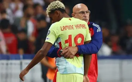 إصابة لامين يامال تثير استياء الاتحاد الإسباني ويوجه رسالة حاسمة لنادي برشلونة