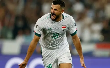 قائمة المنتخب العراقي تضم 18 محترفاً لمواجهتي إندونيسيا والسعودية في ملحق كأس العالم