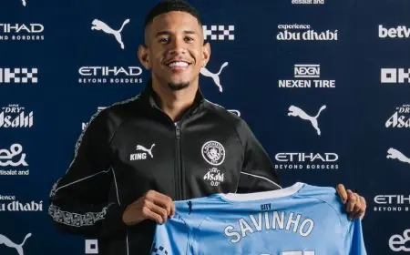 سافينيو يجدد عقده مع مانشستر سيتي حتى 2031 رغم تحديات الإنتاج