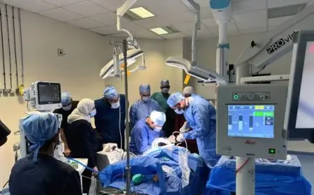 أول زراعة قوقعة ناجحة في مستشفيات أسوان للرعاية الصحية