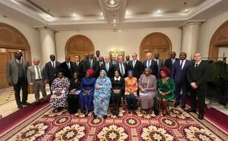 وزير الخارجية يجتمع مع السفراء الأفارقة في اليونسكو بحضور موسى والعناني لتعزيز التعاون