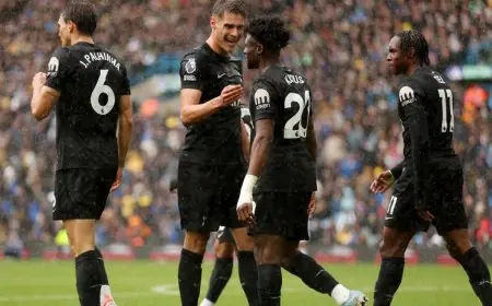 قدوس يتألق في انتصار توتنهام وهدف ليدز يثير الجدل الساخن