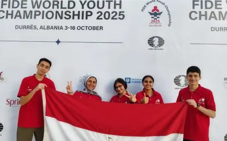 7 لاعبين يمثلون مصر في بطولة العالم للناشئين للشطرنج في ألبانيا