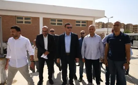 وزير الإسكان يزور محطة رفع الصرف الصحي ابني بيتك ٥ في حدائق أكتوبر لتقييم التقدم والأداء