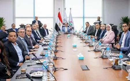 افتتاح المرحلة الثانية للمعامل المركزية الصناعية في السخنة من قبل رئيس اقتصادية قناة السويس ووزير الاستثمار