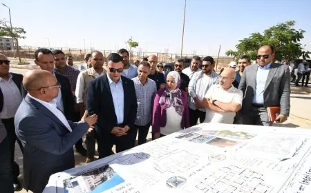 وزير الإسكان يتابع تنفيذ وحدات ديارنا الجديدة في مدينة أكتوبر