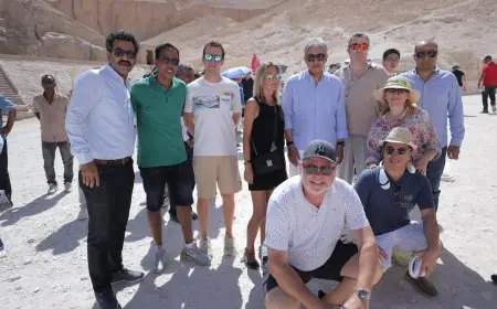 جولة وزير السياحة والآثار في وادي الملوك بالأقصر تكشف أسرار جديدة