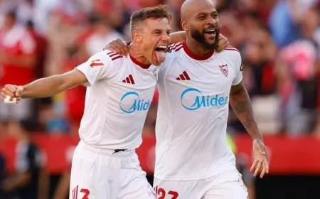 طوفان إشبيلية يسحق برشلونة ويؤمن صدارة ريال مدريد في الليغا