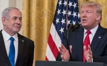 تصاعد التوتر بين ترامب ونتنياهو حول إنهاء الأزمة في غزة والرئيس الأمريكي يصف الموقف بالسلبية