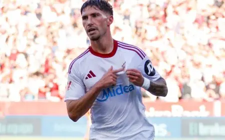 كارمونا يعبر عن فرحته بعد هدفه في مرمى برشلونة: ذكرى ستلازمني مدى الحياة