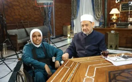 والد آية يعبر عن دهشته بعد تكريم شيخ الأزهر لها