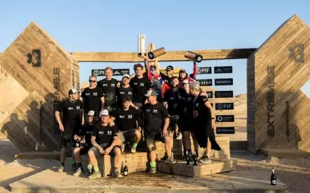 فريق هانسن يتصدر سباق إكستريم إي 2025 في القدية