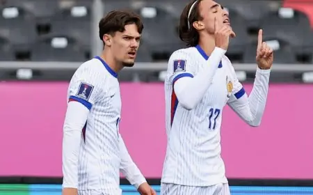 خروج مصر رسمياً وتأهل فرنسا كأفضل فريق ثالث في مونديال الشباب