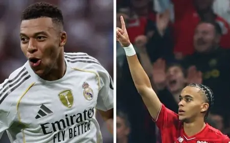 مبابي يثني على هدف شقيقه إيثان ضد باريس سان جيرمان