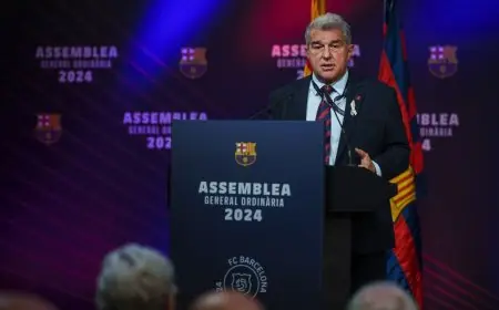 لابورتا يقيم تقديم انتخابات رئاسة برشلونة لتفادي النتائج السلبية المحتملة